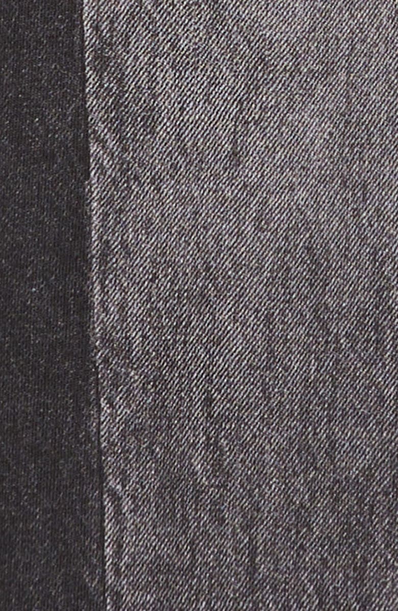 rag & bone Mini Miramar Screenprint Cotton Terry Pants, Alternate, color, Washed Grey