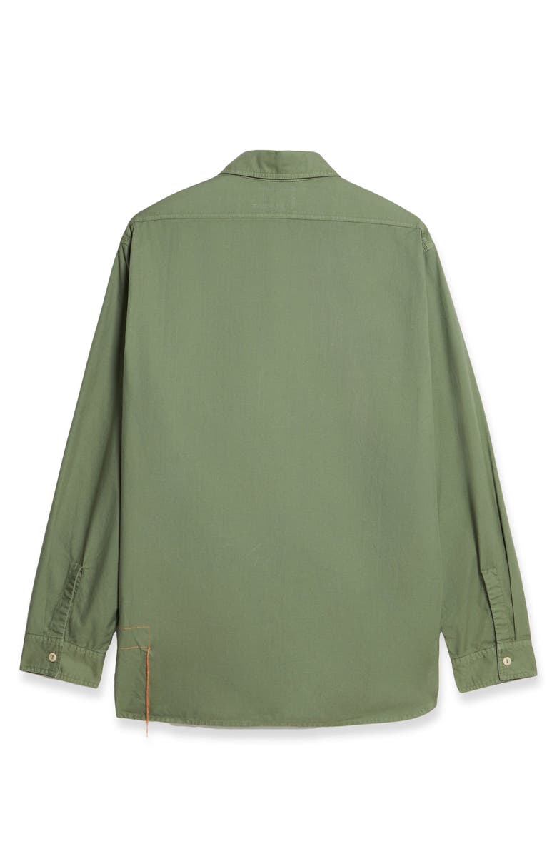 Fortela Work Shirt with Patch Pockets, Alternate, color, Green