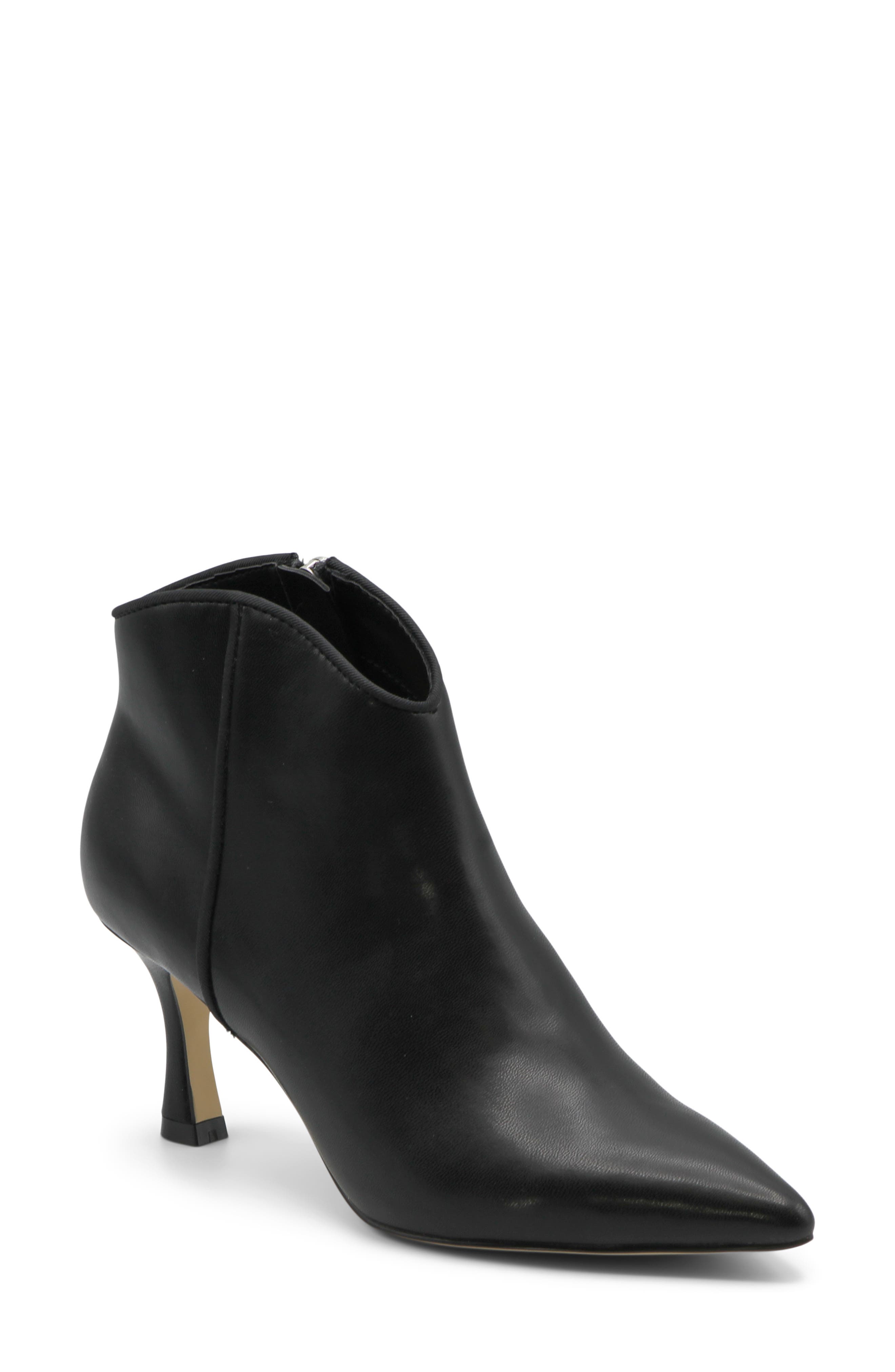 Charles by Charles David Abe Pointed Toe Bootie, Main, color, Black