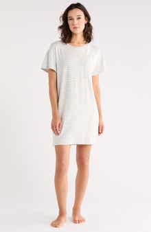 NORDSTROM RACK Tranquility Short Sleeve Nightshirt