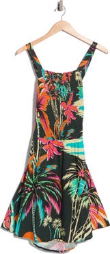 Maaji Scarlett Tropical Print Cover-Up Dress