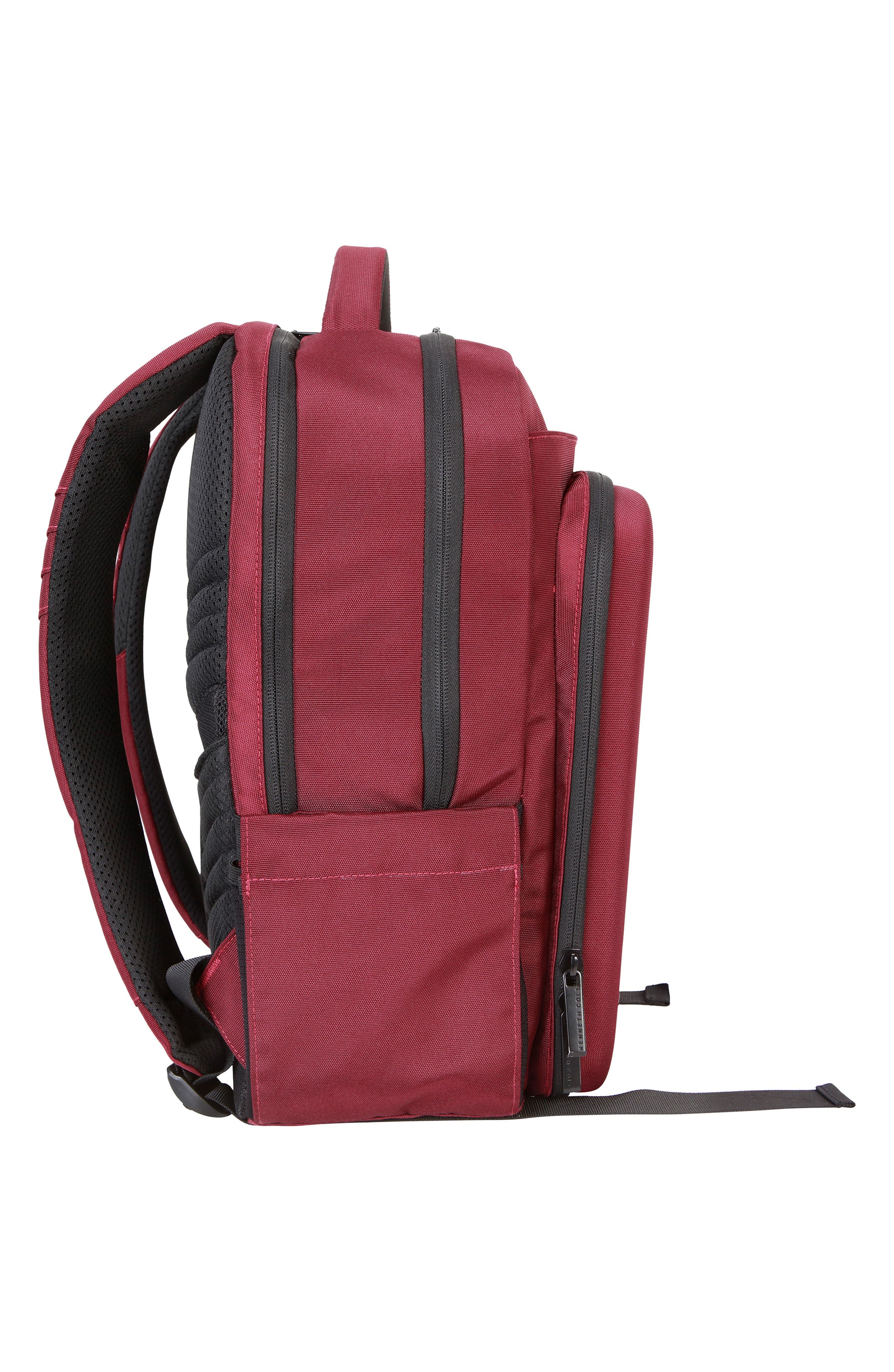 The Venturer Twill Backpack, Alternate, color, WINE