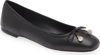 フラットシューズ Jimmy Choo FW24 Elme ballet flats (ELMEFLATNAP BLACK) Jimmy Choo Elme Ballet Flat (Women) | Nordstrom