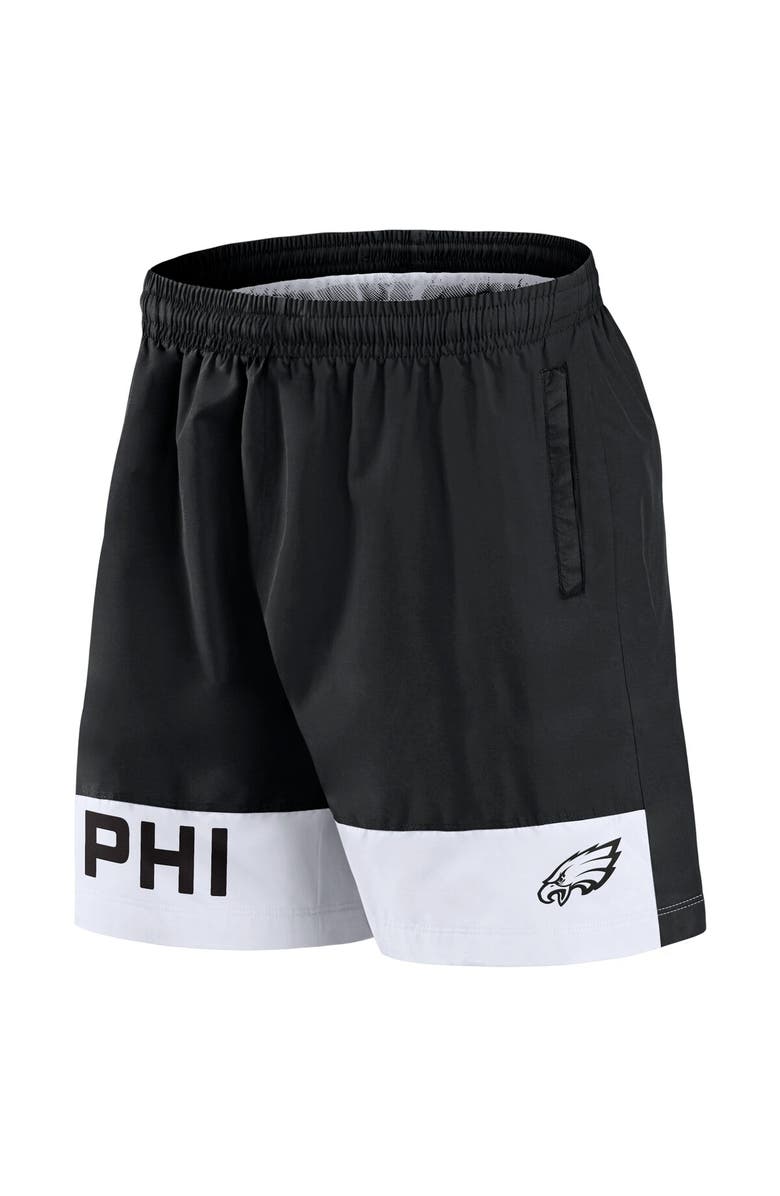 FANATICS Men's Fanatics Black Philadelphia Eagles Elements Shorts, Alternate, color, Black