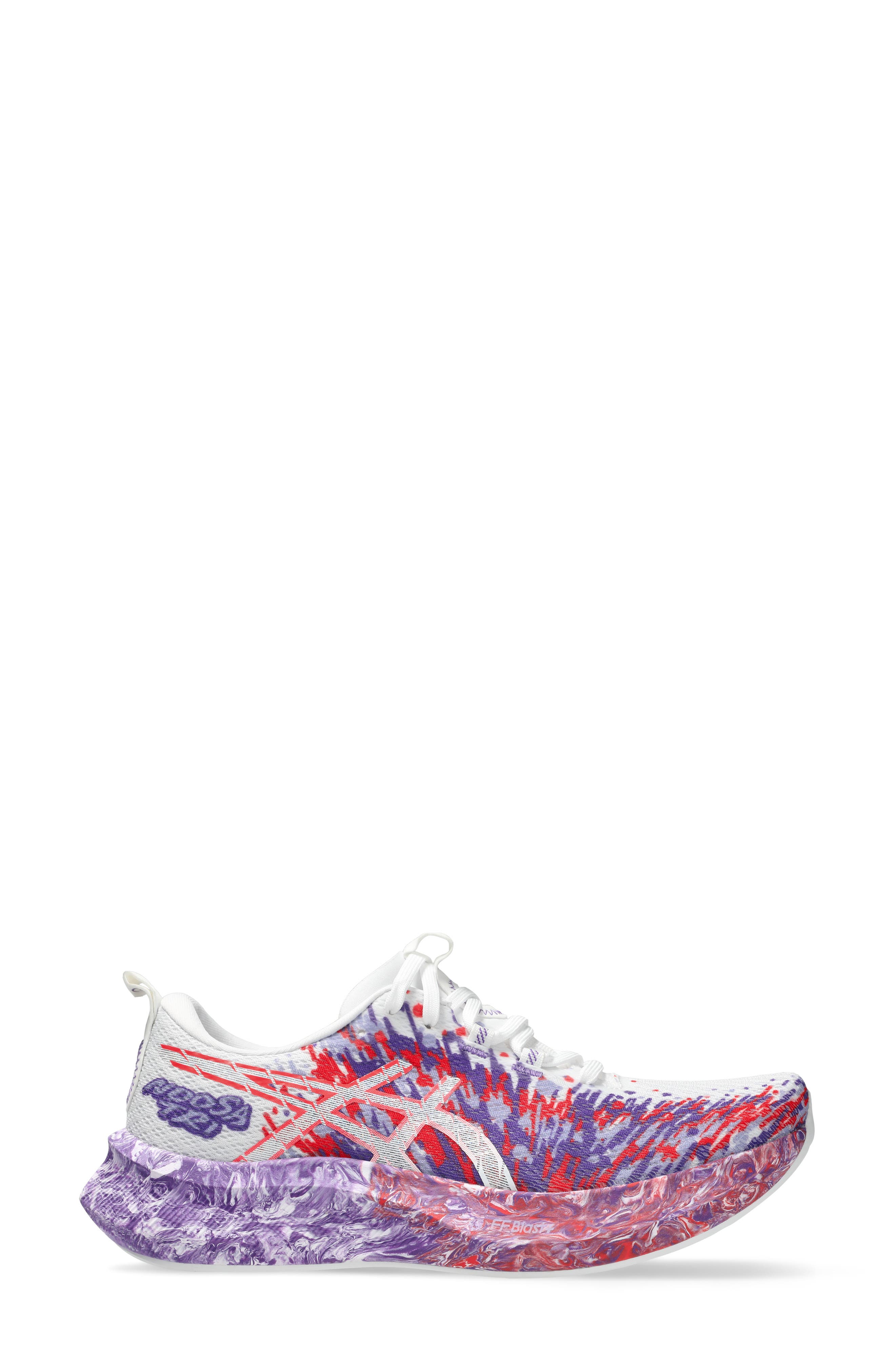 Noosa Tri 16 Running Shoe, Alternate, color, WHITE/ EDO PURPLE