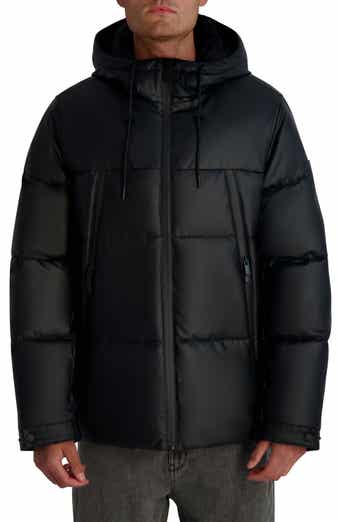 KARL LAGERFELD PARIS Hooded Puffer Jacket