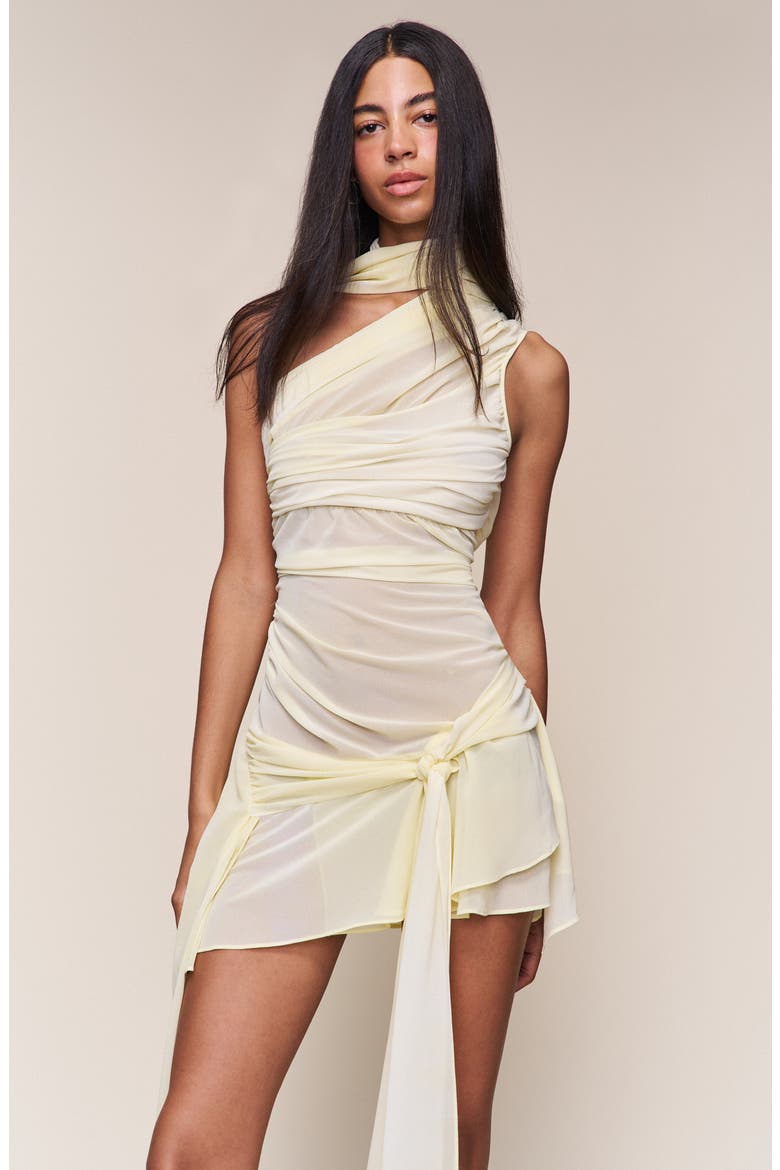 Cyrielle Dress, Alternate, color, Honey Butter