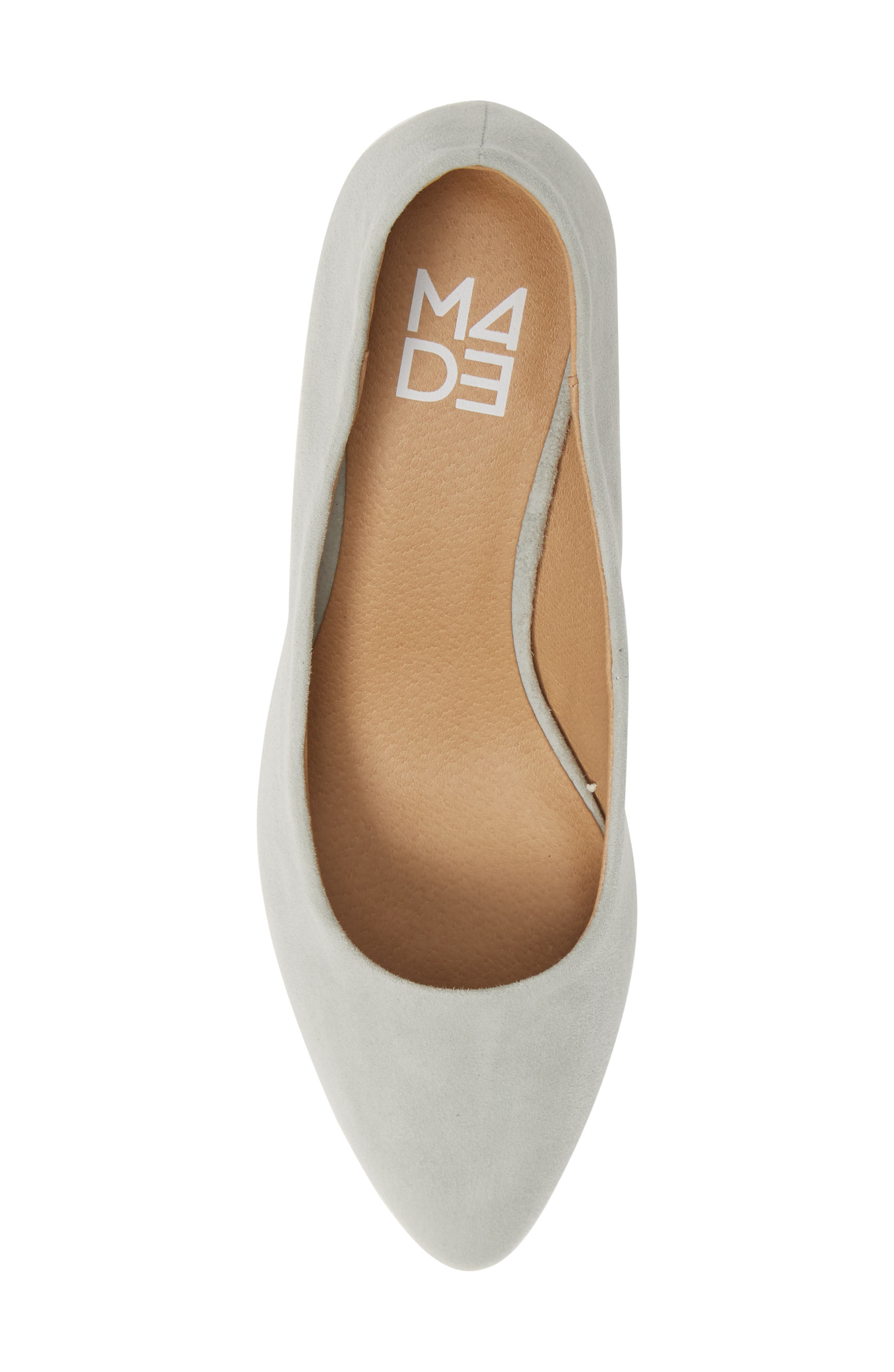 Halle Statement Heel Pump, Alternate, color, AGATA SUEDE