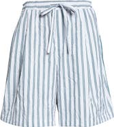 Dolce&Gabbana Stripe Crinkled Poplin Bowling Shorts