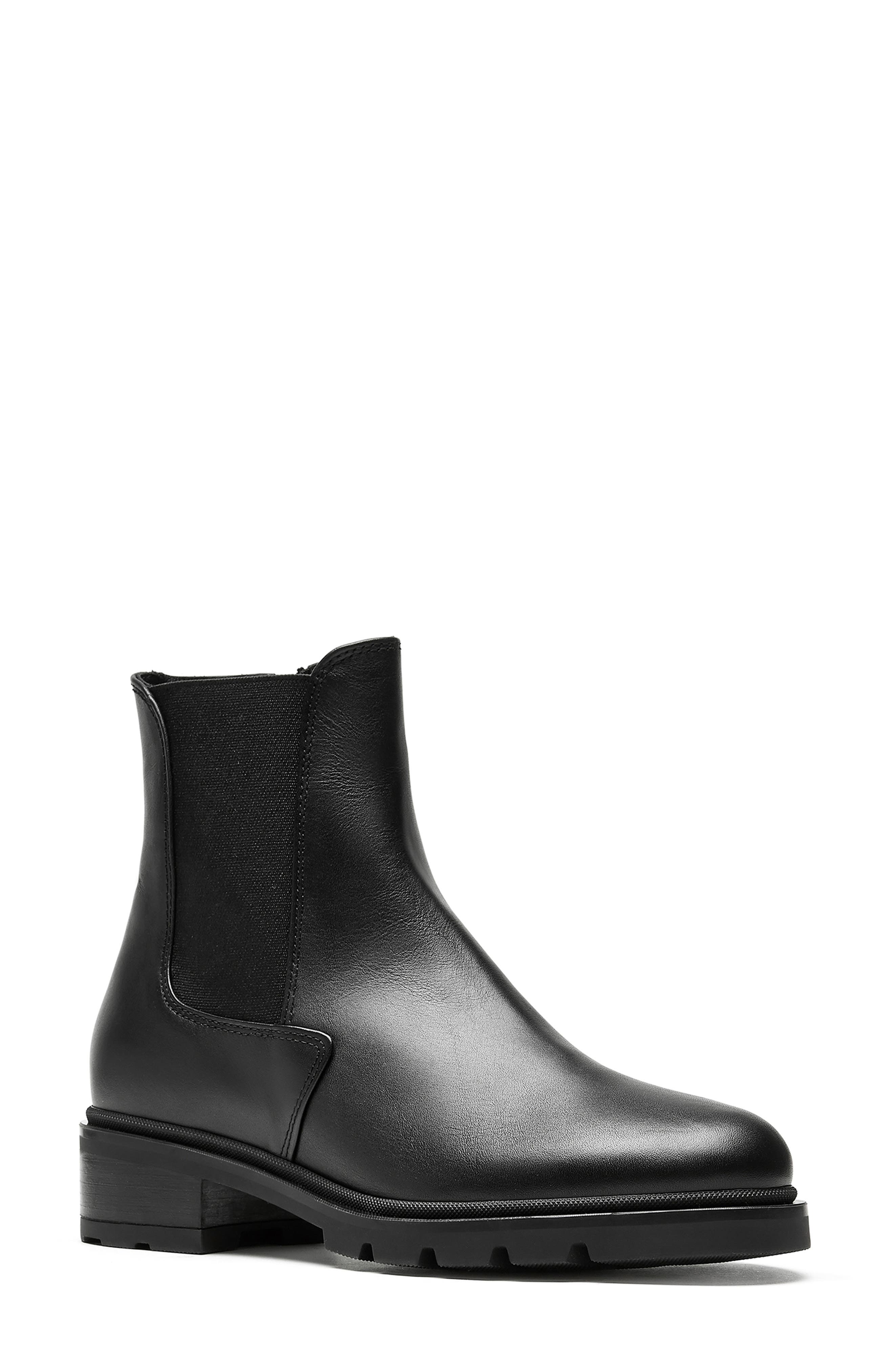 La Canadienne Sean Waterproof Boot, Main, color, Black Leather