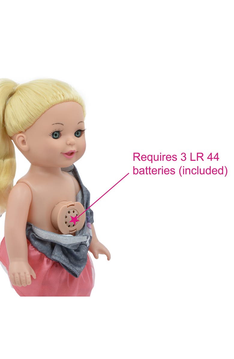 Lil Tots 14" Doll Talking Pet Grooming Playset, Alternate, color, Multicolored