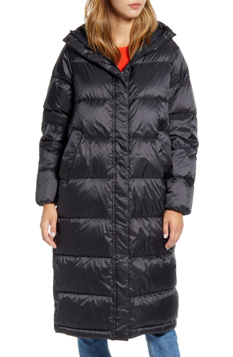 Everlane The ReNew Long Puffer Coat, Alternate, color,