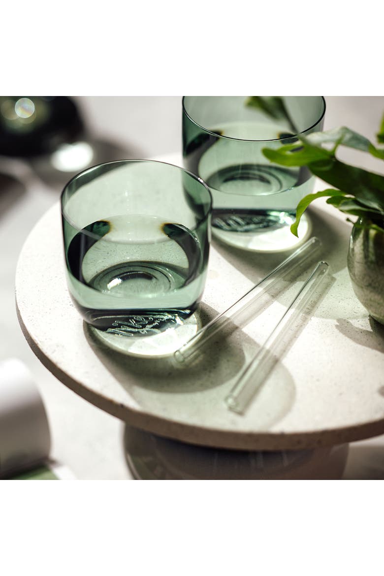 Like Water Juice Tumbler Pair, Main, color, green