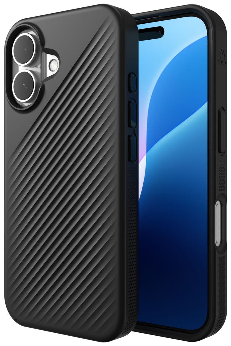 Luxe Snap MagSafe Case for Apple iPhone 16, Main, color, Black