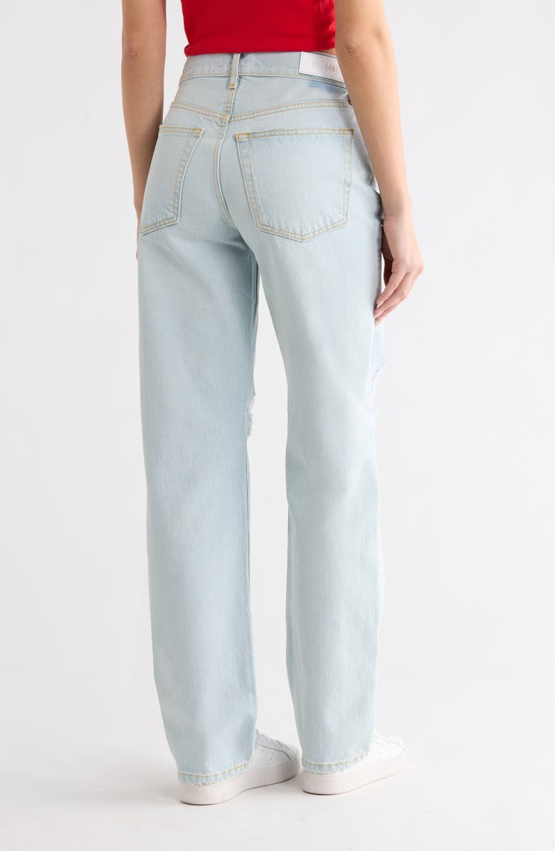 Re/Done Ripped Loose Jeans, Alternate, color, Acquadestroy