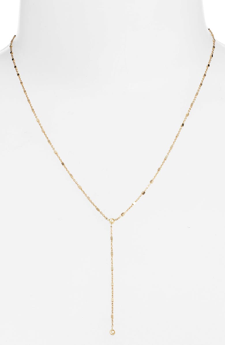Jennifer Zeuner Monica Diamond Y-Necklace, Alternate, color, 