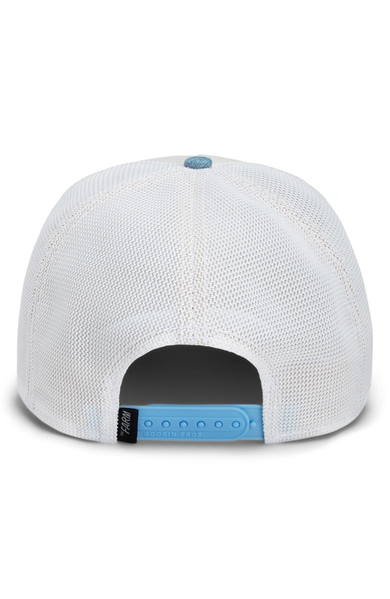 Goorin Bros. Rooster Patch Snapback Baseball Cap, Alternate, color, White