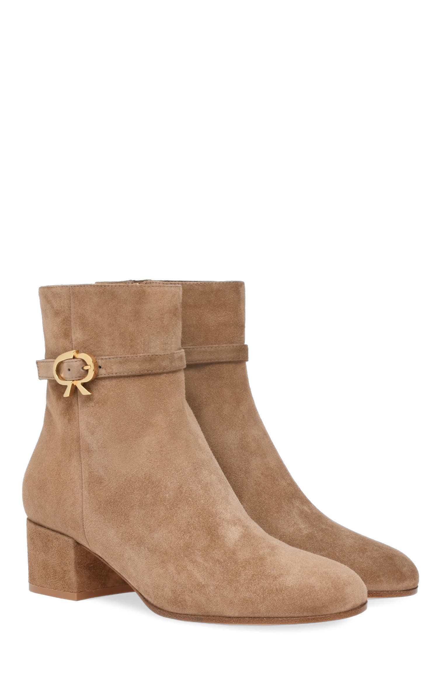 Gianvito Rossi Ribbon Bootie, Alternate, color, 
