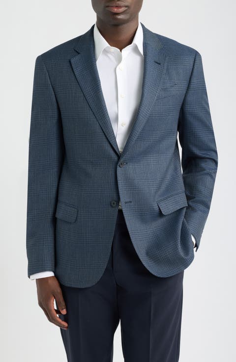 Virgin Wool Blend Sport Coat