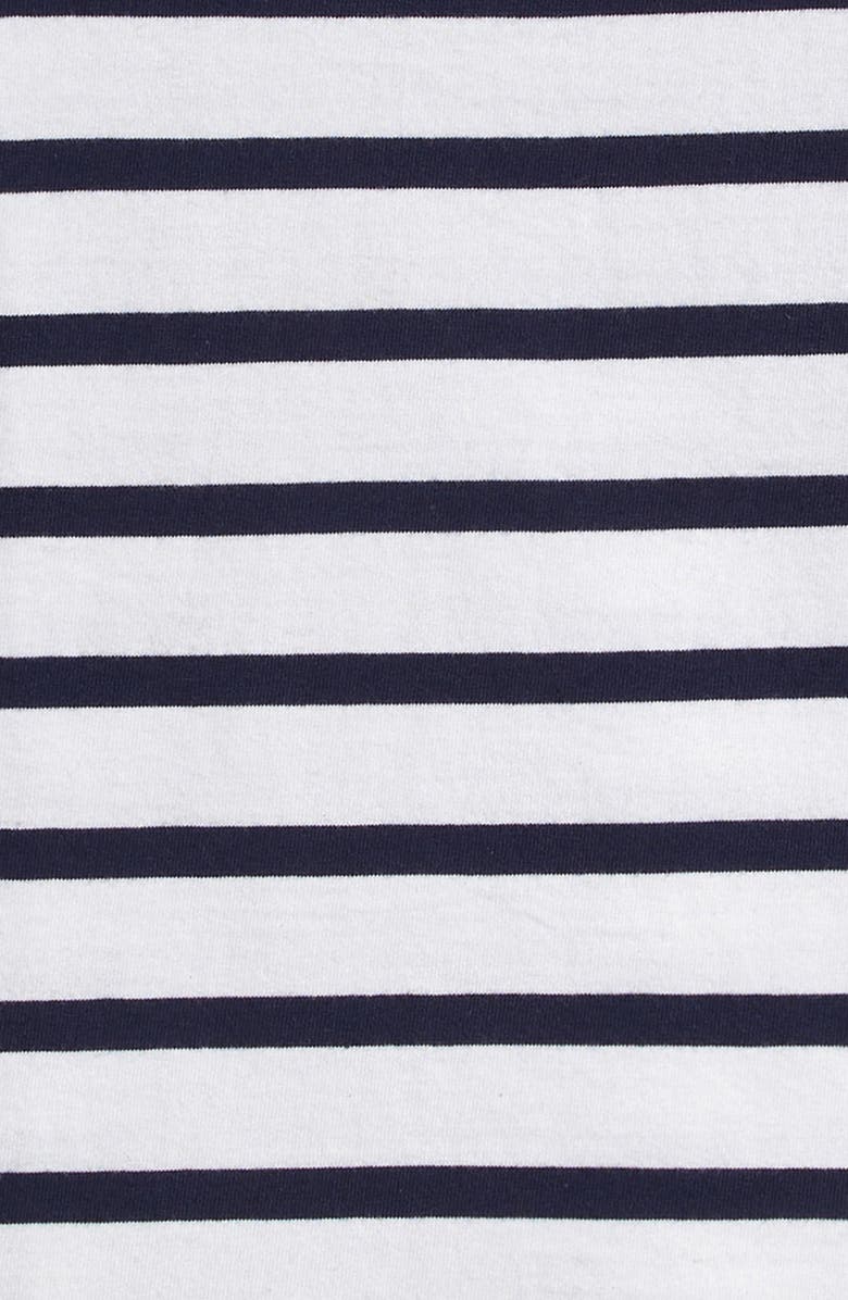 Nordstrom Kids' Stripe Long Sleeve Cotton T-Shirt, Alternate, color, Navy Peacoat Resort Stripe