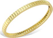 SAVVY CIE JEWELS Ribbed Bangle