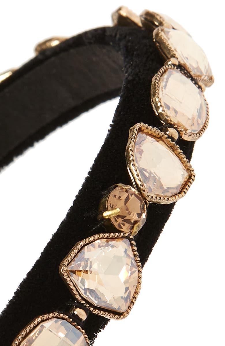 Tasha Crystal Embellished Headband, Alternate, color, 