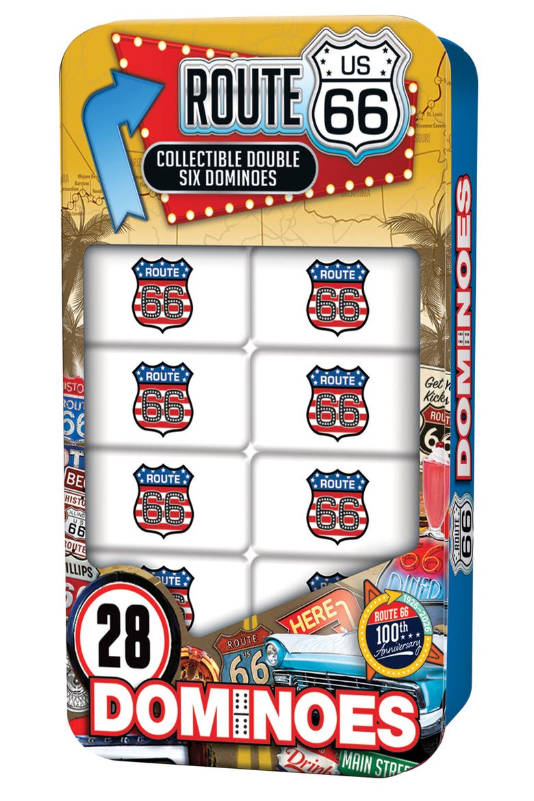Route 66 Dominoes - 100th Anniversary, Main, color, Multicolor