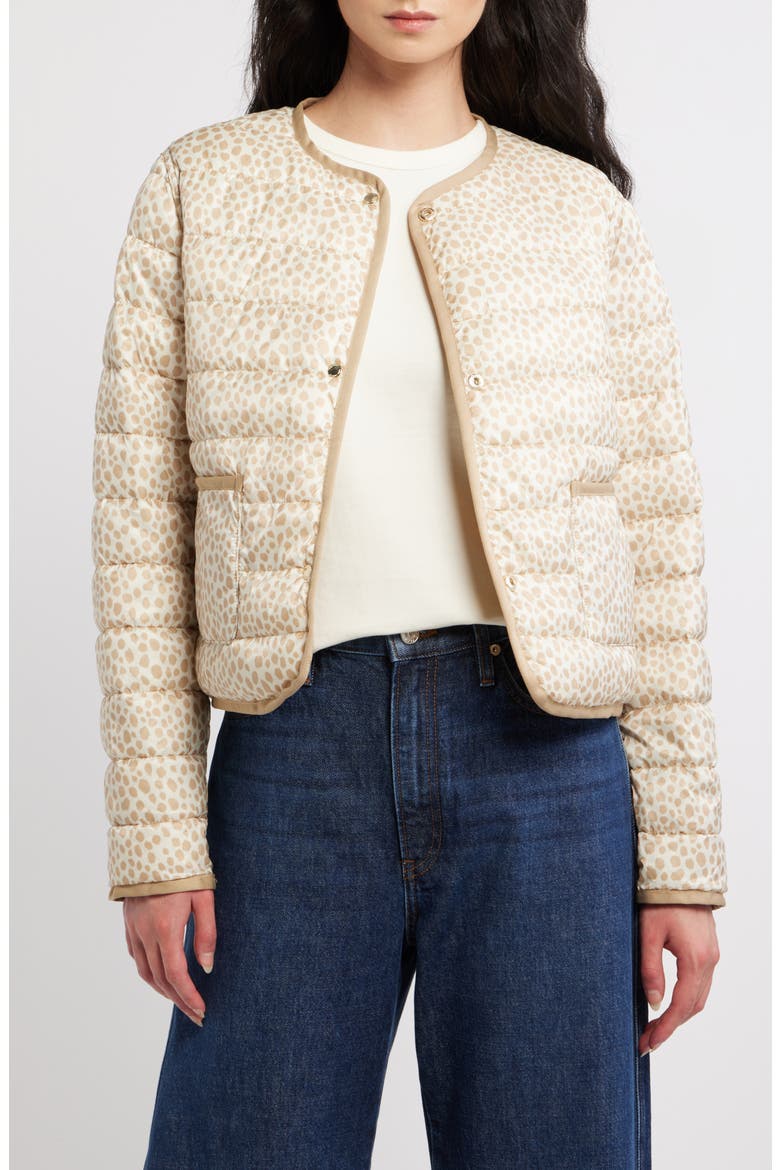 Reversible Quilted Jacket, Alternate, color, KHAKI
