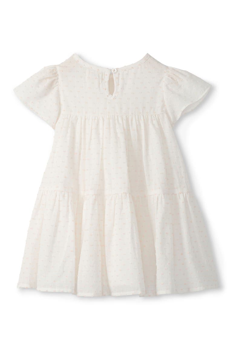 Kids' Swiss Dot Cotton Dress, Alternate, color, NATURAL