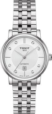 Tissot Carson Diamond Bracelet Strap Watch, 30mm