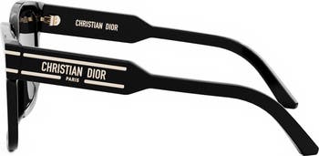 DiorSignature S7F Black Square Sunglasses | DIOR