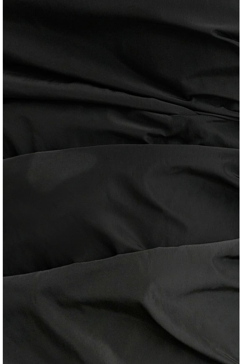 Strapless Minidress, Alternate, color, BLACK