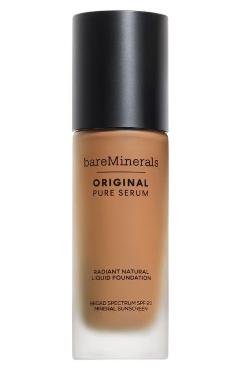 Original Pure Serum Radiant Natural Liquid Foundation Mineral SPF 20
