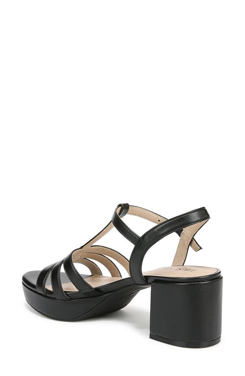 Lifestride Rio Ankle Strap Platform Sandal In Black