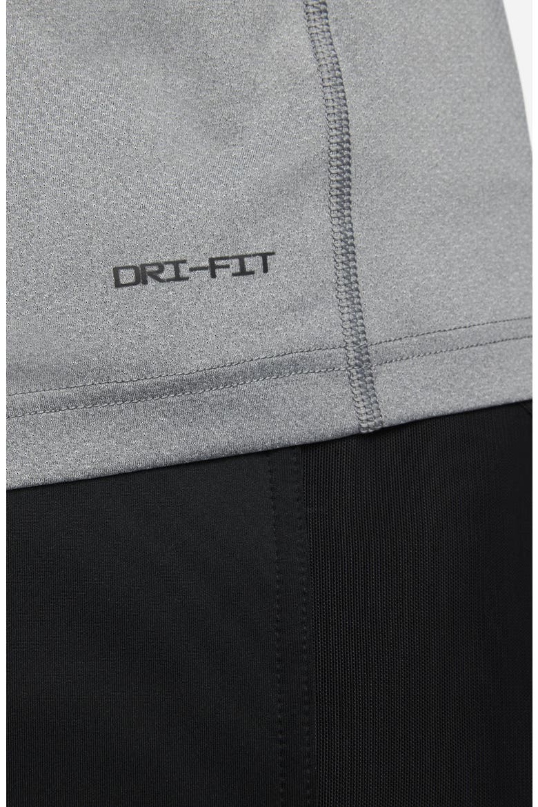 Dri-FIT Ready Training T-Shirt, Alternate, color, 084 SMOKE GREY/HEATHER/BLACK