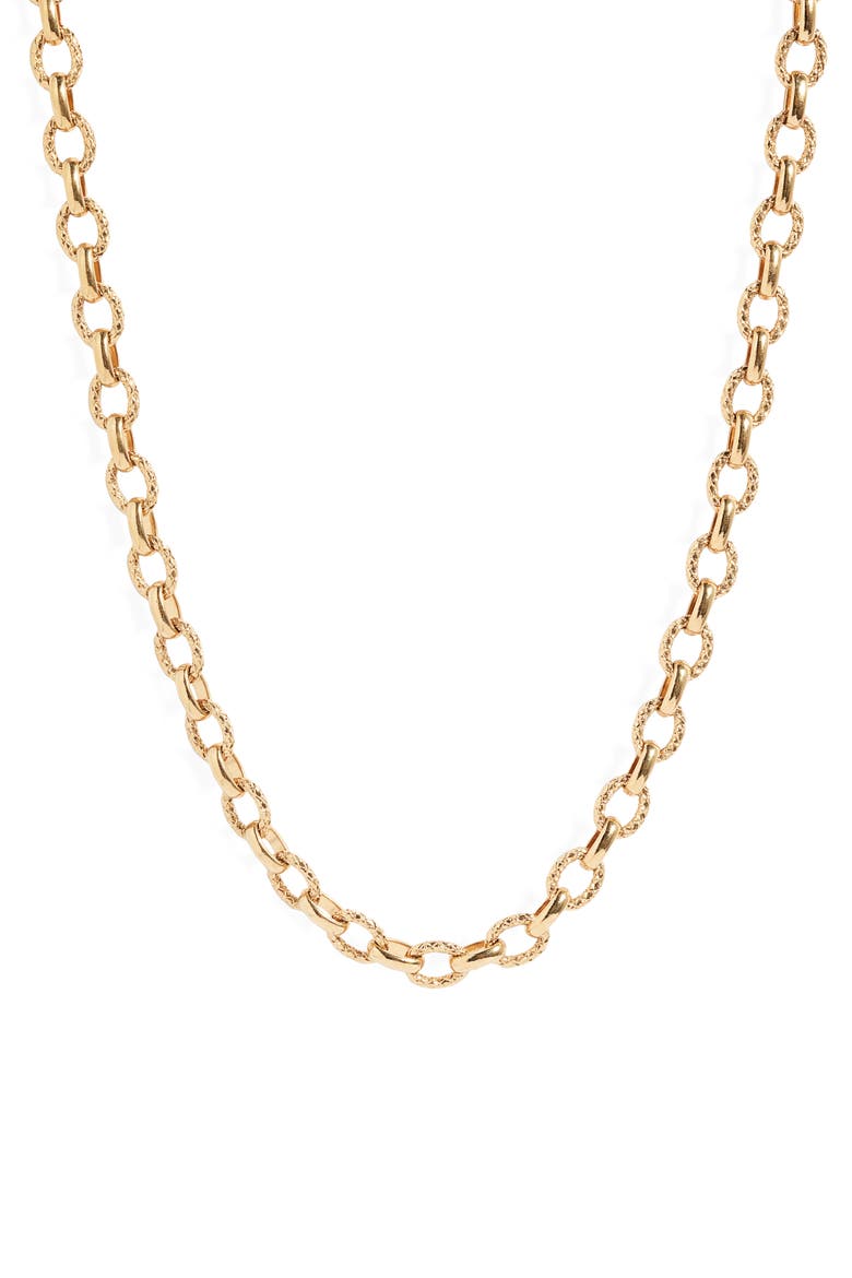 Franco Necklace, Main, color, GOLD