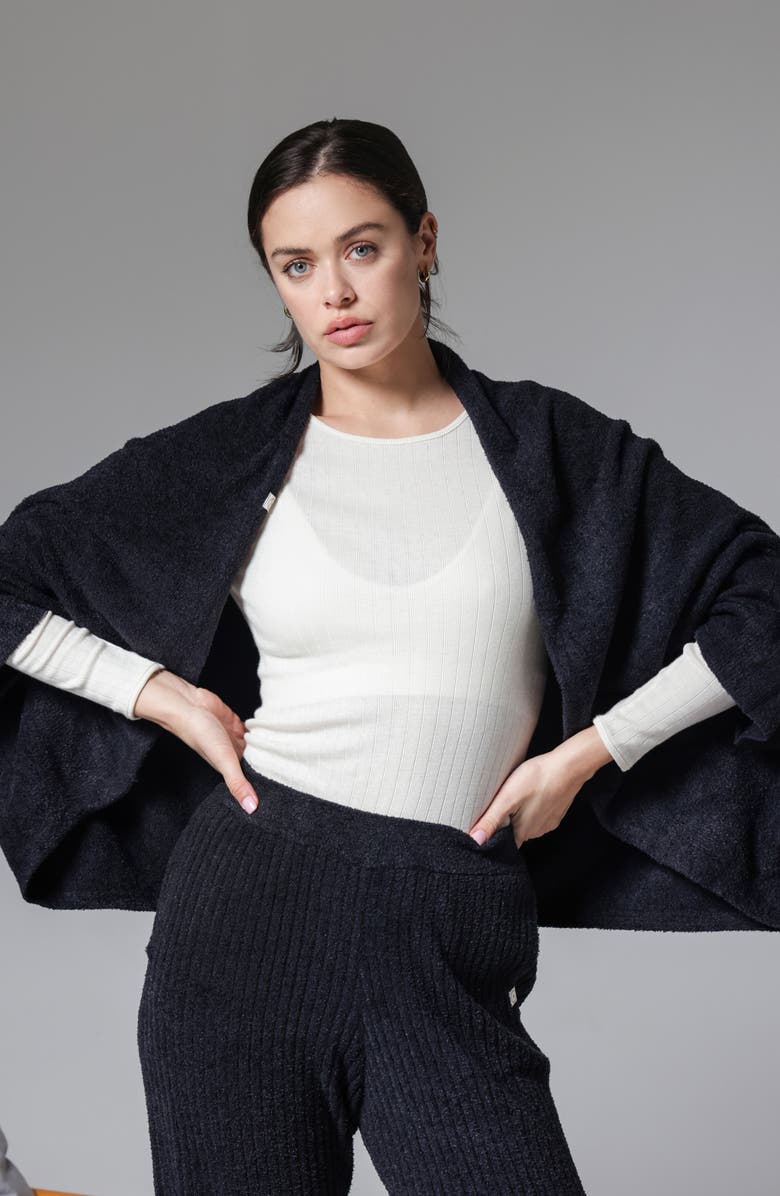 Sunday Citizen Cloud Cool Wrap, Alternate, color, Coal