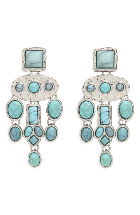 Dusk Statement Drop Earrings