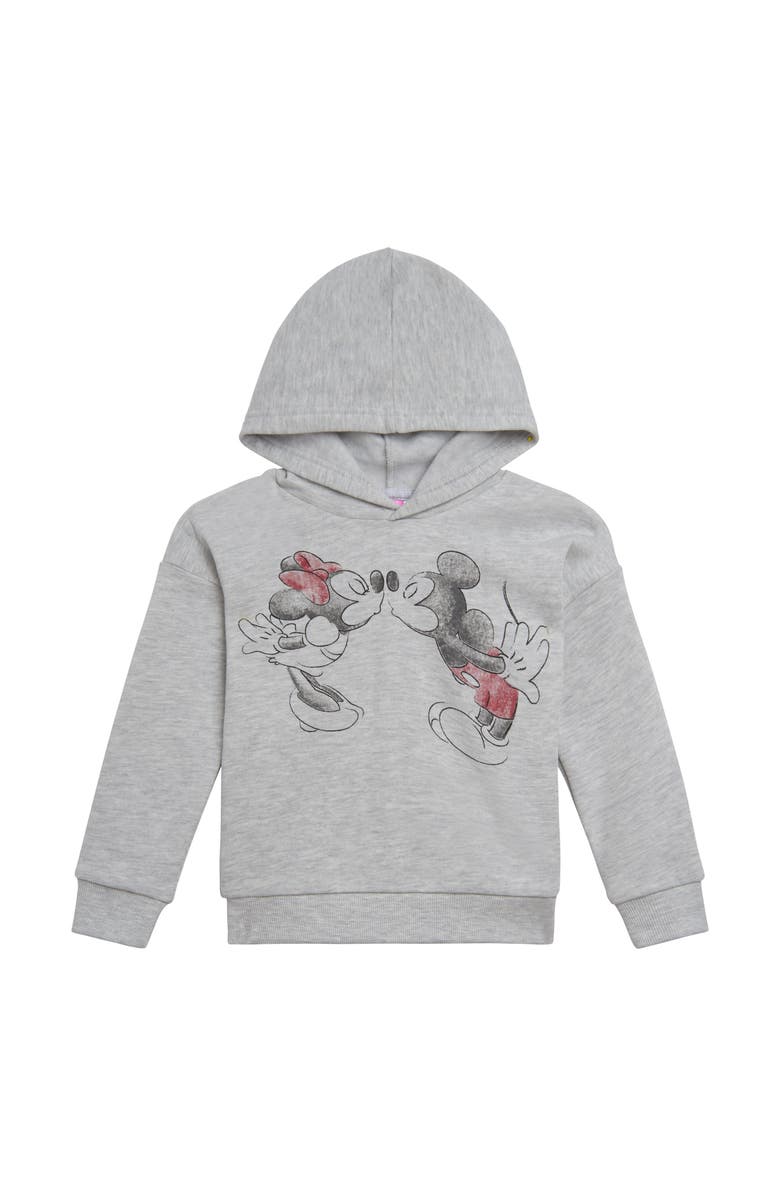 Disney Minnie Mouse 2-Piece Fleece Hoodie and Pants Set, Alternate, color, Oatmeal Minnie Mickey
