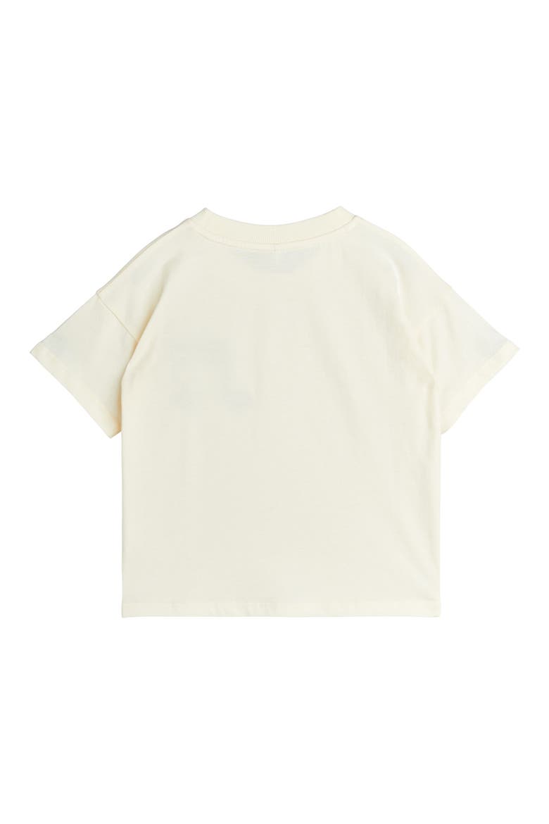 Kids' Note Bouclé Organic Cotton T-Shirt, Alternate, color, OFF WHITE
