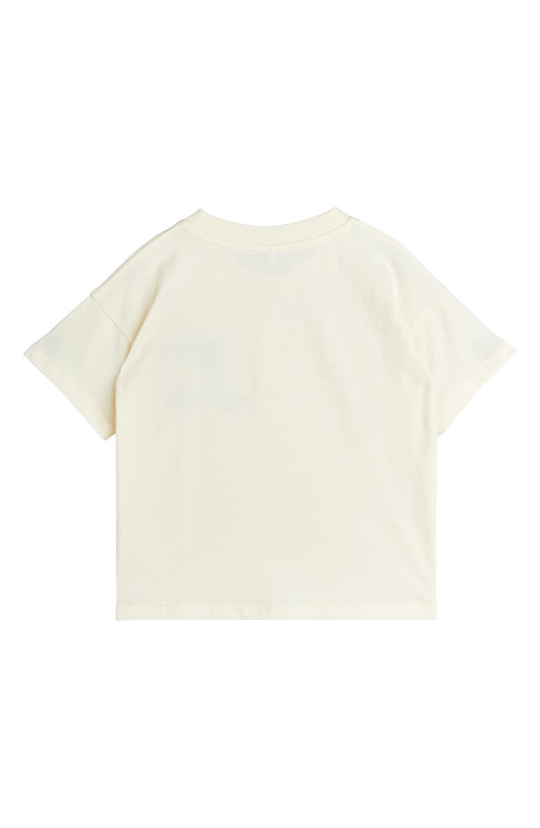 Mini Rodini Kids' Note Bouclé Organic Cotton T-Shirt, Alternate, color,