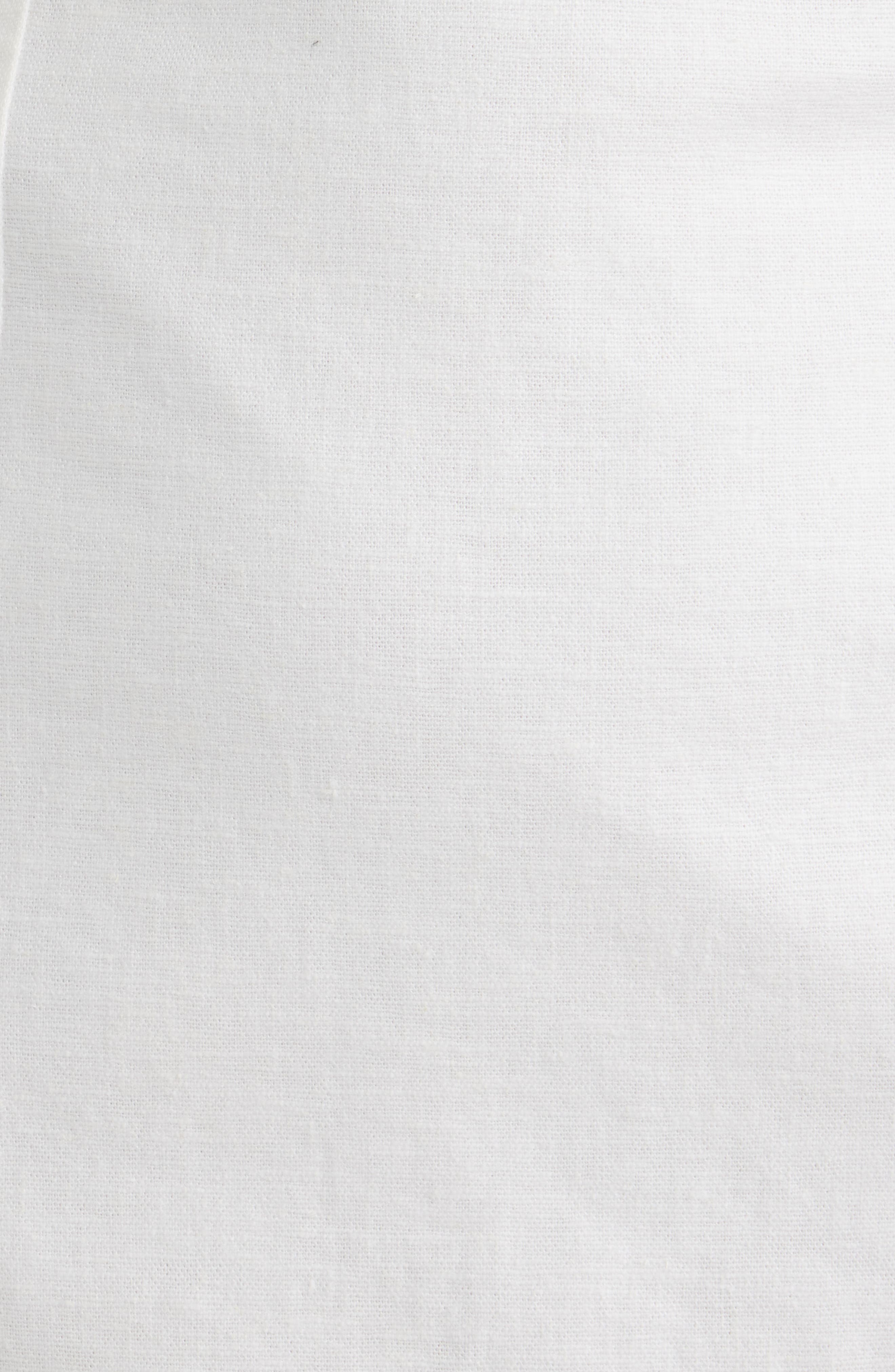 Женские Open Edit Tie Back Linen Blend Minidress — фото 7