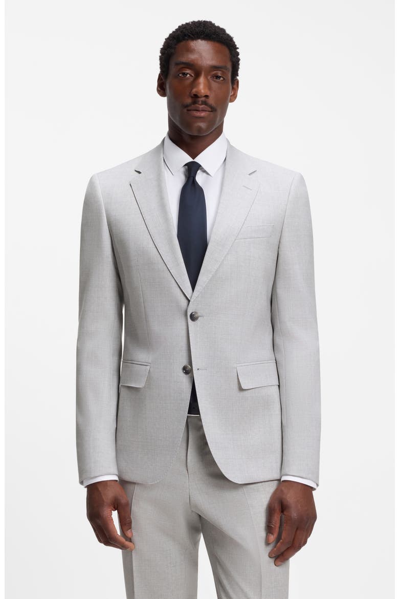 Huge Virgin Wool Suit, Alternate, color, OPEN GREY