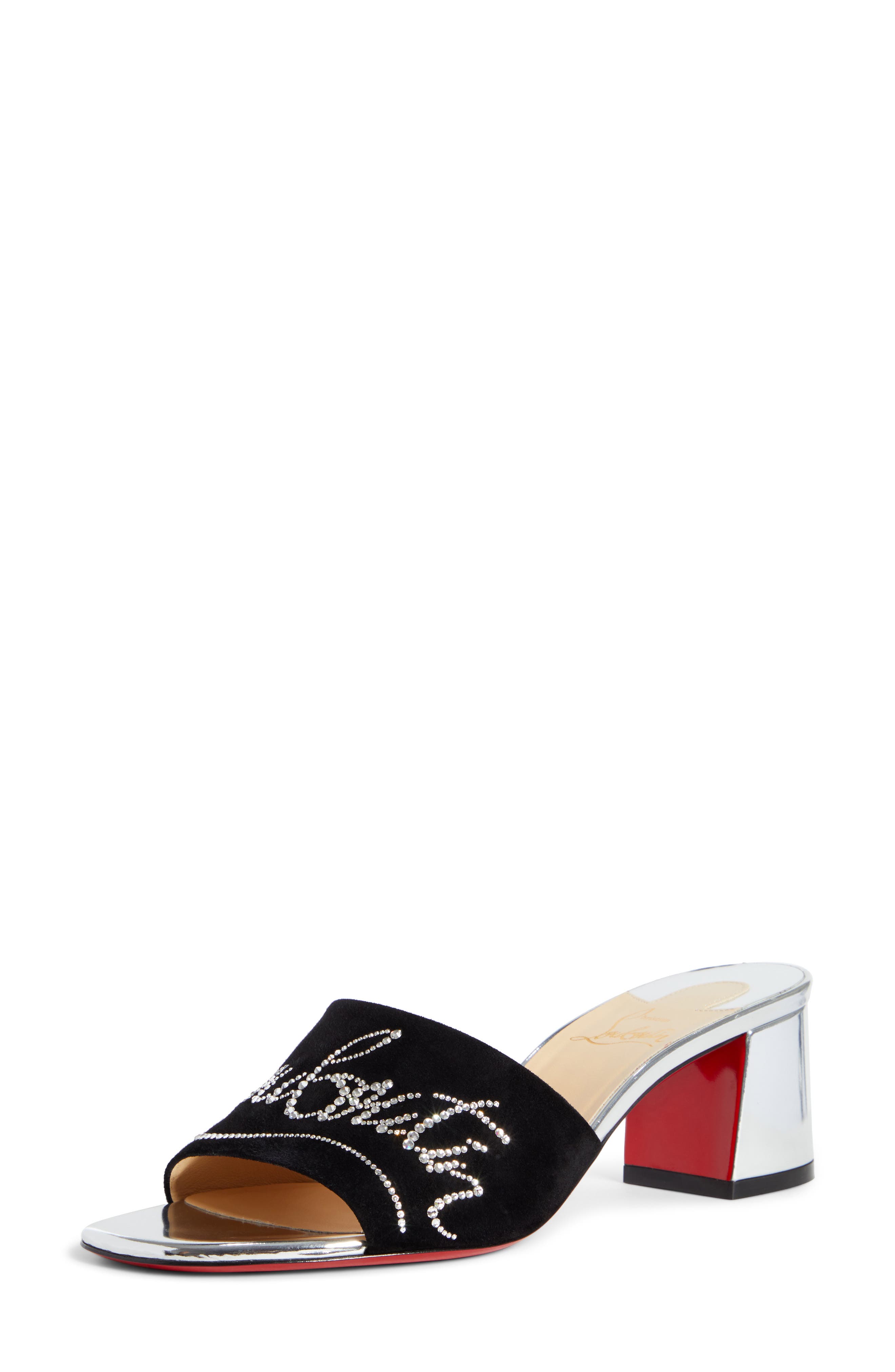 Christian Louboutin Dear Home Slide Sandal, Main, color, 