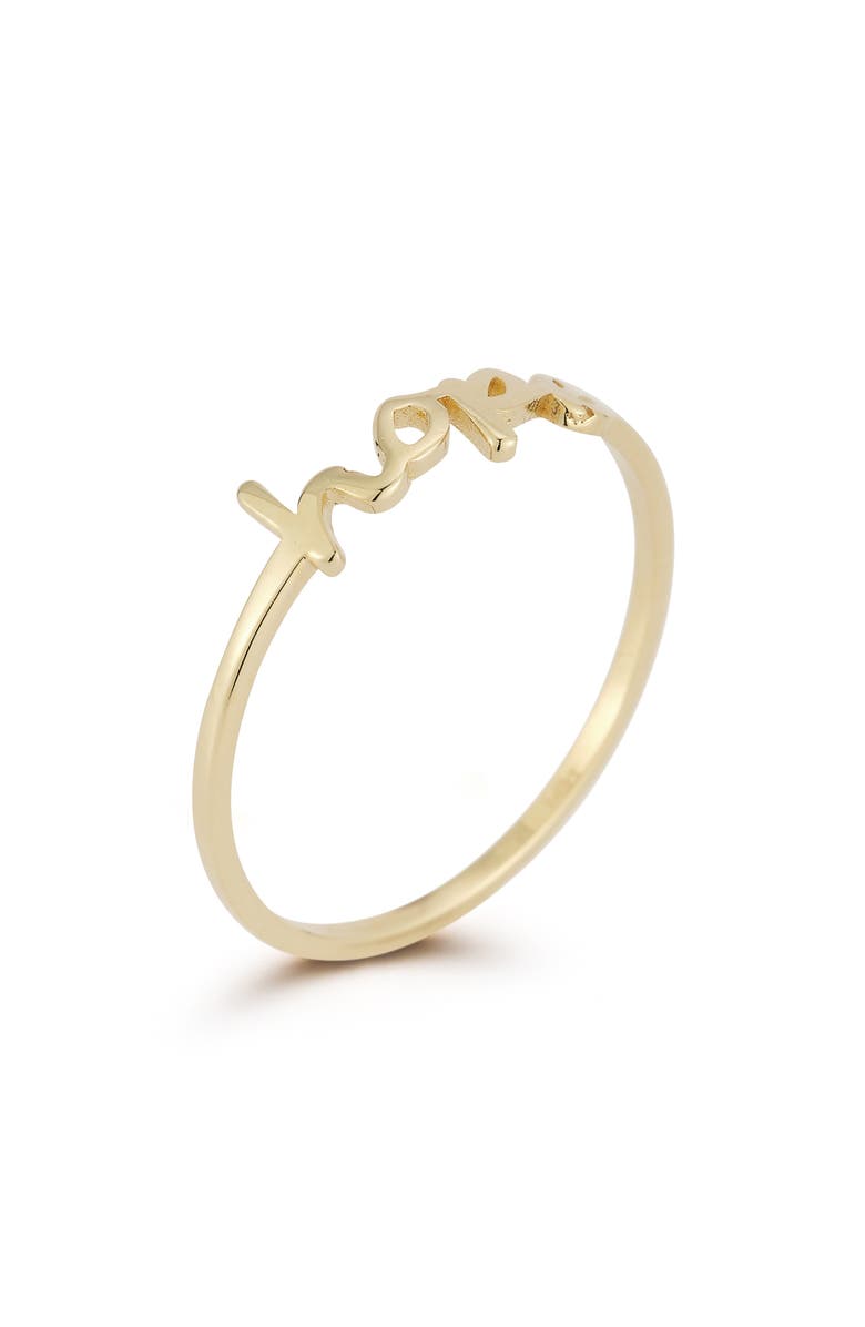 Ember Fine Jewelry Hope Ring, Alternate, color, Gold