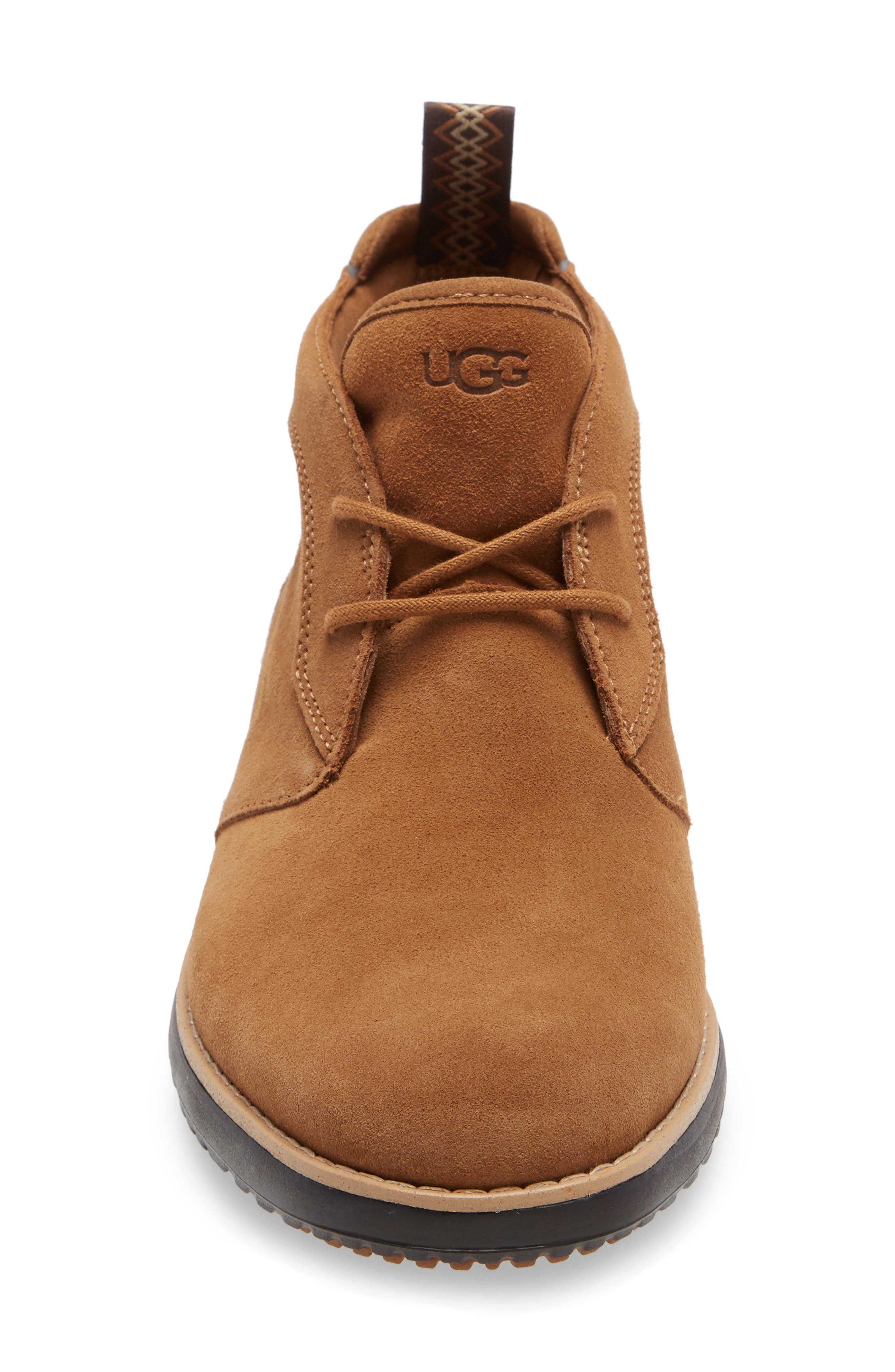 Union Waterproof Chukka Boot, Alternate, color, CHESTNUT SUEDE