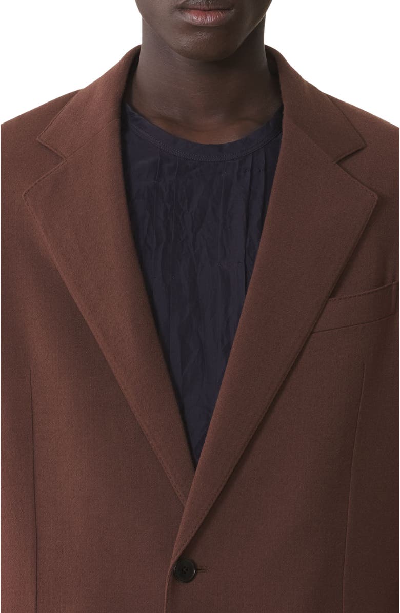 Lanvin Oversized Flannel Jacket, Alternate, color,