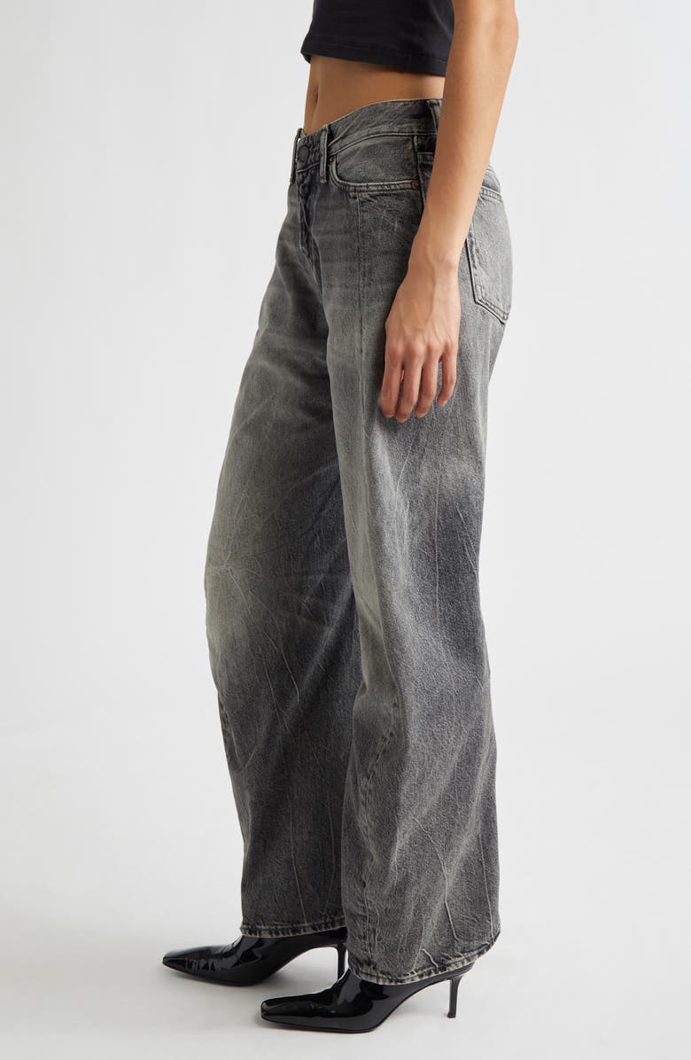 Acne Studios 2006 Gothik Barrel Leg Jeans, Alternate, color, Washed Black