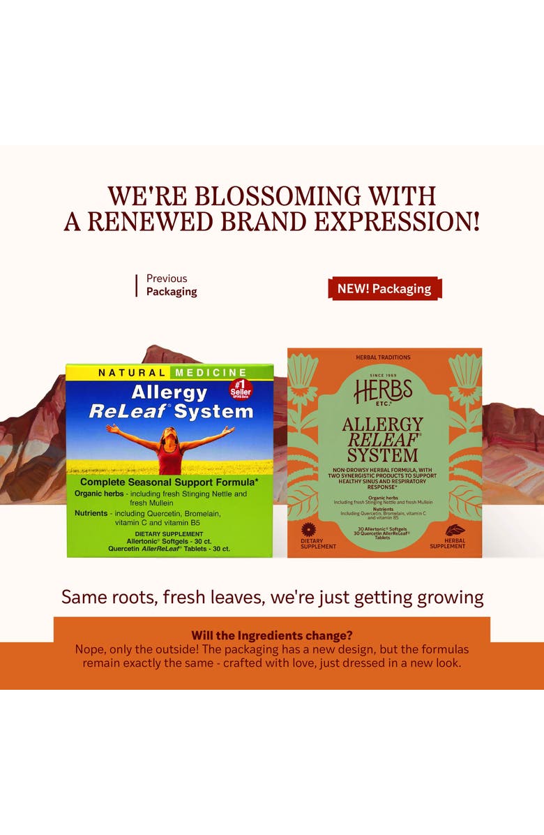 Trace Minerals Allergy ReLeaf System - Seasonal Discomfort Supplement - Provides Seasonal Support for Sneezing & Itchy Eyes - Supports Sinus Function - 30 Softgels (30 Servings), 30 Tablets, Alternate, color, NO COLOR