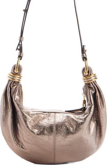 【関税・送料込み】Chloe' Leather Hobo Bracelet Bag Chloé Small Bracelet Hobo Bag In Grained Leather | Chloé US
